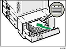 Large capacity tray (LCT) illustration