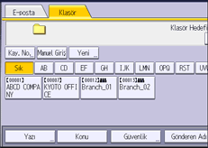 İşlem paneli ekran çizimi