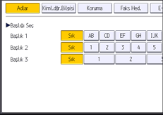İşlem paneli ekran çizimi