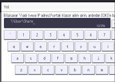 İşlem paneli ekran çizimi