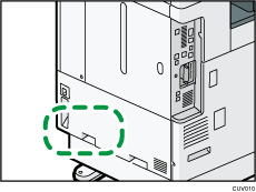 Ilustração da unidade principal