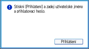 Ilustrace displeje ovládacího panelu