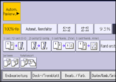 Abbildung Bedienfeld-Display