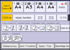 Abbildung Bedienfeld-Display