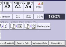 Abbildung Bedienfeld-Display