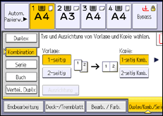 Abbildung Bedienfeld-Display
