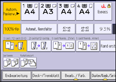 Abbildung Bedienfeld-Display