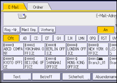 Abbildung Bedienfeld-Display