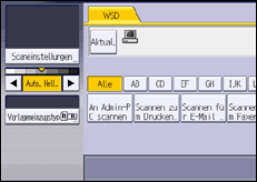 Abbildung Bedienfeld-Display