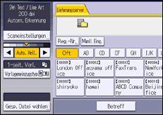 Abbildung Bedienfeld-Display