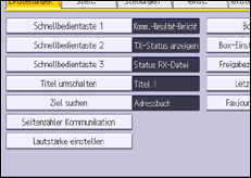 Abbildung Bedienfeld-Display