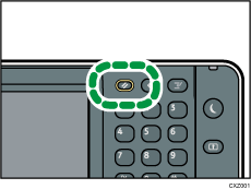 Alaphelyzet gomb illusztrációja