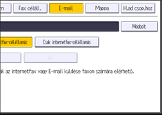 A kezelőpanel ismertetése