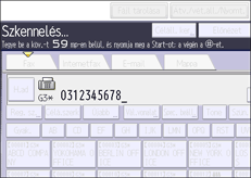 A kezelőpanel ismertetése