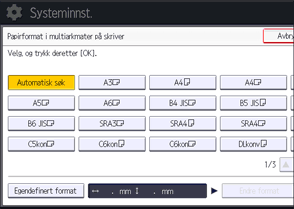 Illustrasjon av brukerpanel