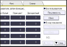 Иллюстрация экрана панели управления