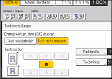 Abbildung Bedienfeld-Display