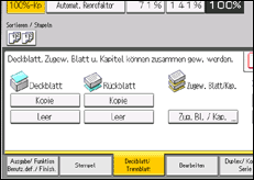 Abbildung Bedienfeld-Display
