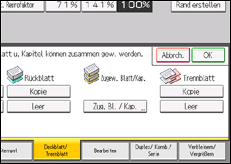 Abbildung Bedienfeld-Display