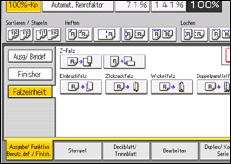 Abbildung Bedienfeld-Display