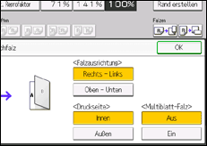 Abbildung Bedienfeld-Display