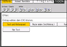 Abbildung Bedienfeld-Display