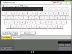 Abbildung Bedienfeld-Display