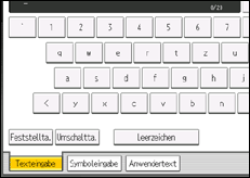 Abbildung Bedienfeld-Display