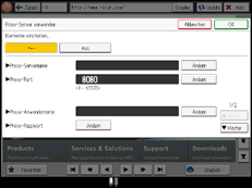 Abbildung Bedienfeld-Display