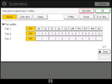 Abbildung Bedienfeld-Display