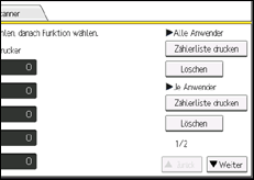 Abbildung Bedienfeld-Display