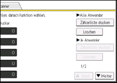 Abbildung Bedienfeld-Display