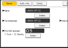 Abbildung Bedienfeld-Display