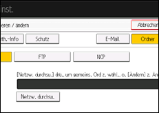 Abbildung Bedienfeld-Display