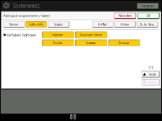 Abbildung Bedienfeld-Display