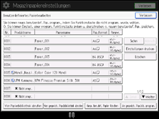 Abbildung Bedienfeld-Display