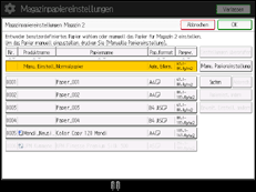 Abbildung Bedienfeld-Display