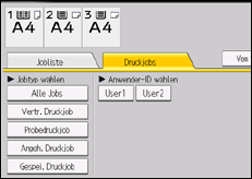 Abbildung Bedienfeld-Display