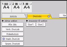 Abbildung Bedienfeld-Display