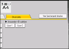 Abbildung Bedienfeld-Display