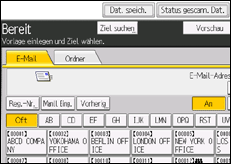 Abbildung Bedienfeld-Display