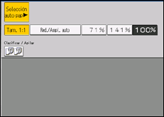 Ilustración de la pantalla panel de mandos