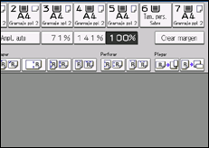 Ilustración de la pantalla panel de mandos