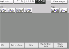 Ilustración de la pantalla panel de mandos