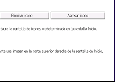 Ilustración de la pantalla panel de mandos