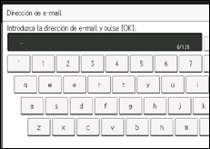 Ilustración de la pantalla panel de mandos