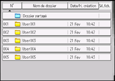 Illustration de l'écran du panneau de commande