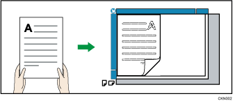 Illustration de l'orientation de l'original