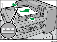 Illustration numérotée de l'inserteur
