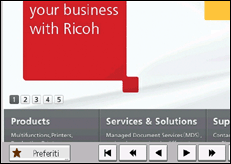 Illustrazione della schermata sul pannello di controllo